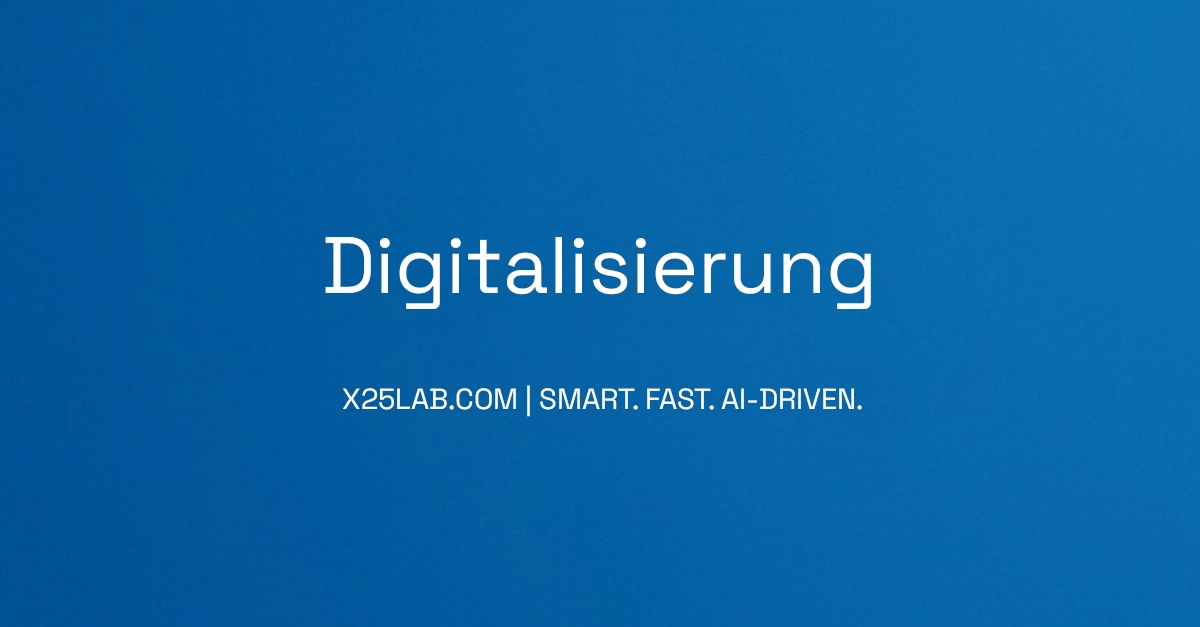 Digitalisierung